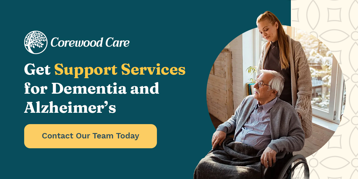 Get Support Services for Dementia and Alzheimer's With Corewood Care